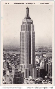 Empire State Building 102 Stories New York City New York 1947 Real Photo