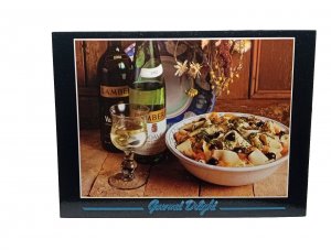 Lamberth Wines Gourmet Delight Vintage Advertising Promotional Postcard