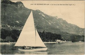 CPA LE BOURGET-du-LAC Le Lac et la Dent du Chat (1195179)