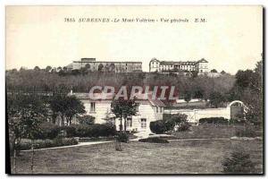 Old Postcard Suresnes Mont Valerien The Fort Vue Generale