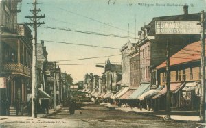 Willington Street Sherbrooke PQ Canada, Edwards Furniture, Phone Pole Postcard