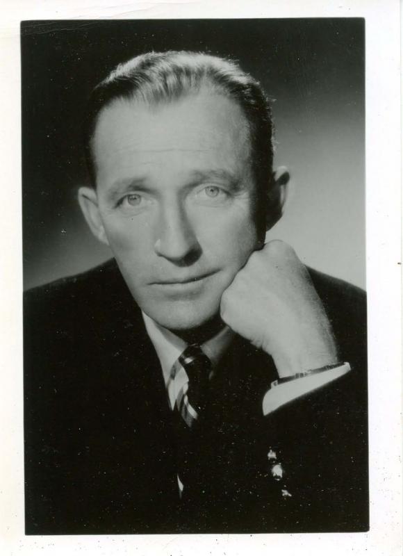 Bing Crosby, Actor, Entertainer. Photo (Not a postcard)