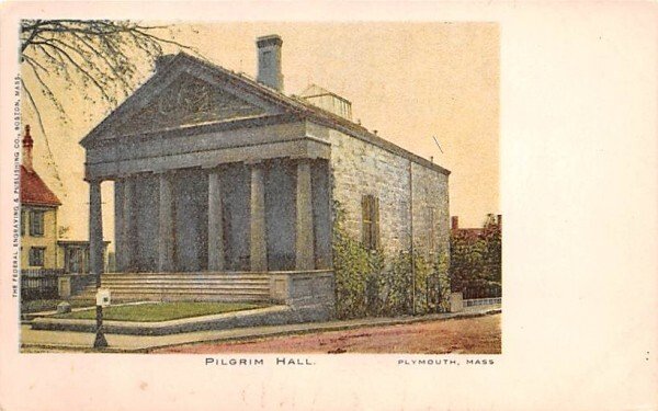 Pilgrim Hall in Plymouth, Massachusetts