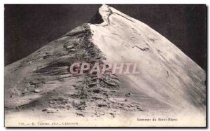 Mont Blanc - Old Postcard