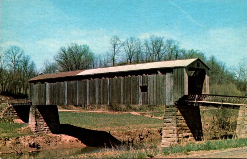 Covered Bridge The Hildreth Covered Bridge In Washington County 4 Miles East ...