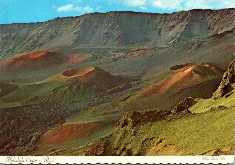 Hawaii Maui Haleakala Crater