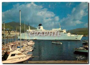 Postcard Modern Unforgettable Corsica Ajaccio The Napoleon output of Boat Harbor