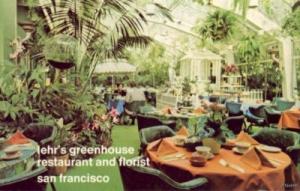 LEHR'S GREENHOUSE RESTAURANT SAN FRANCISCO, CA 1976