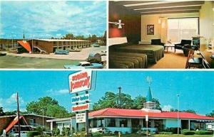 FL, Tallahassee, Florida, Howard Johnson's, Multi View,  Dexter Press 13052-C