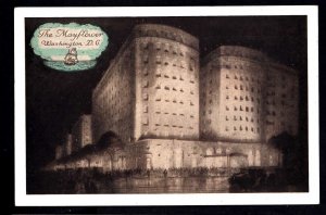 DC Washington Mayflower Finest Hotel Connecticut Avenue at L Street pm1937 - WB
