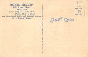 Hotel Mellen Fall River, Massachusetts MA