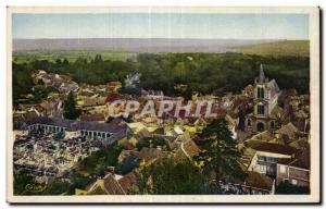 Montfort l Amaury - Panorama taken Tours - Old Postcard