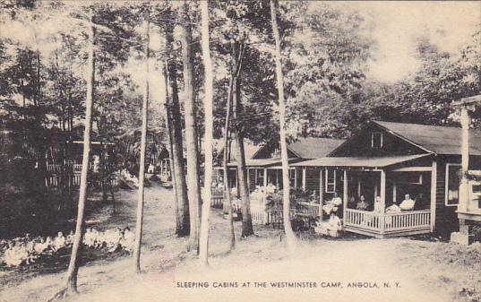 Sleeping Cabins At Westminster Camp Angola New York Artvue