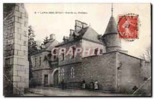 Postcard Old Lapalisse Allier Entree du Chateau