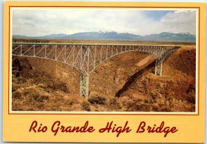 Postcard - Rio Grande High Bridge - New Mexico