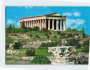 Postcard The Theseion Temple of Hephaistos Athens Greece