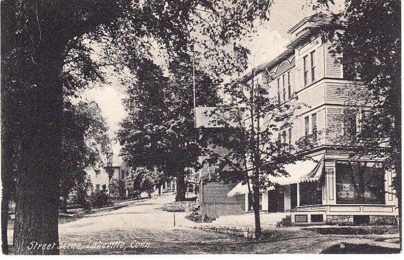 Street Scene, Lakeville, Conn.