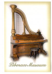 Kuhn & Ridgeway Harp Piano, Liberace Museum, Las  Vegas, Nevada