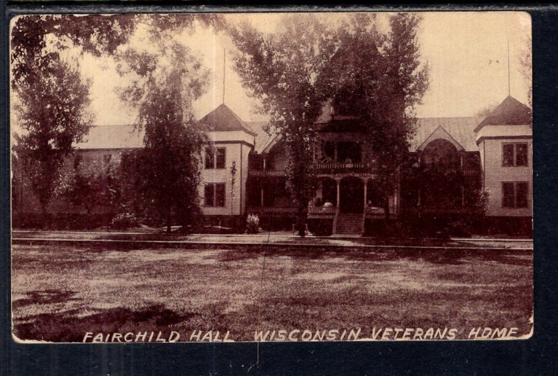 Fairchild Hall,Wisconsin Vterans Home,WI BIN