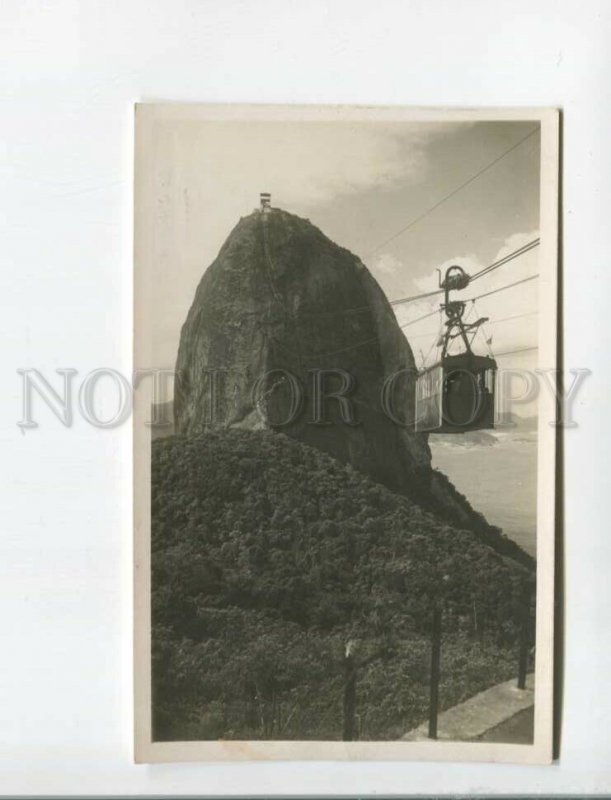 472838 Brazil Rio de Janeiro funicular Vintage photo postcard