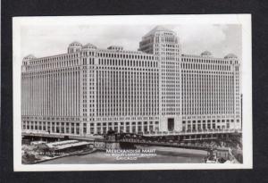 IL Merchandise Mart CHICAGO ILLINOIS Real Photo RPPC Postcard PC Carte Postale