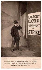 Factory Closed of Strike , Bamforth