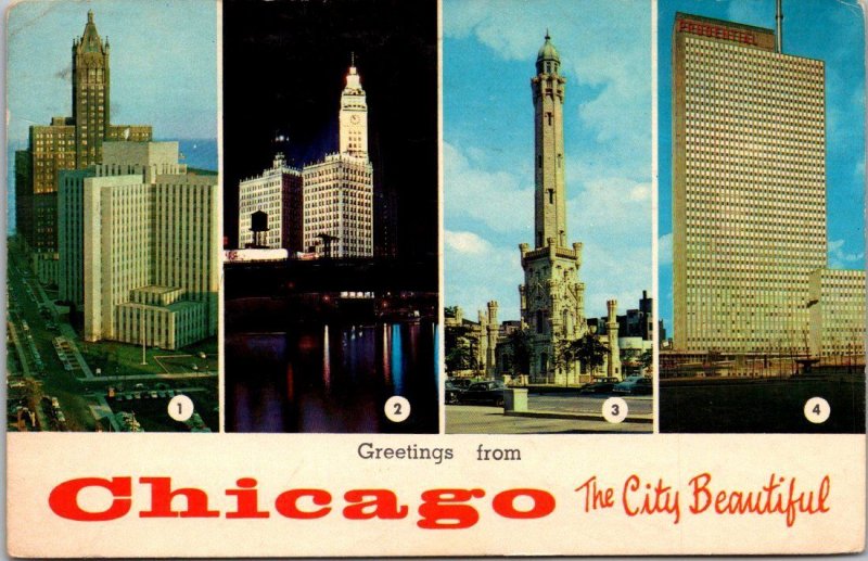 Greetings From Chicago Illinois  1967