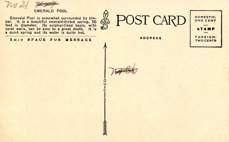 WY - Yellowstone Nat'l Park. Emerald Pool