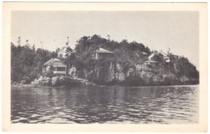 Bonaventure Motel And Cabins, New Mills, New Brunswick, Vintage Postcard