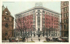 Postcard C-1910 New York Buffalo Lafayette Hotel Detroit Publishing 22-13670