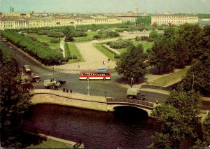 Russia Leningrad Town View 1984