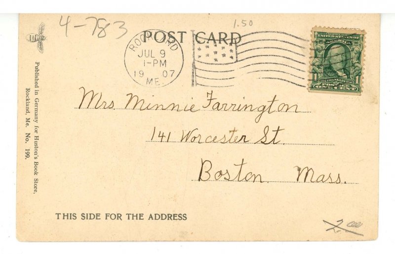 ME - Rockland. Tillson's Wharf