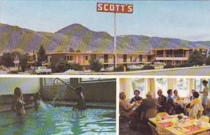 Canada Scott's Motor Inn Swimming Pool Kamloops British Columbia