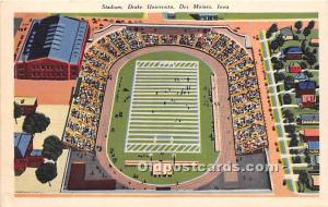 Stadium, Drake University Des Moines, Iowa, IA, USA Stadium Unused 