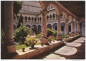 Duenas Convent, Cloister, SALAMANCA, Castilla y Leon, Spain, 50-70's