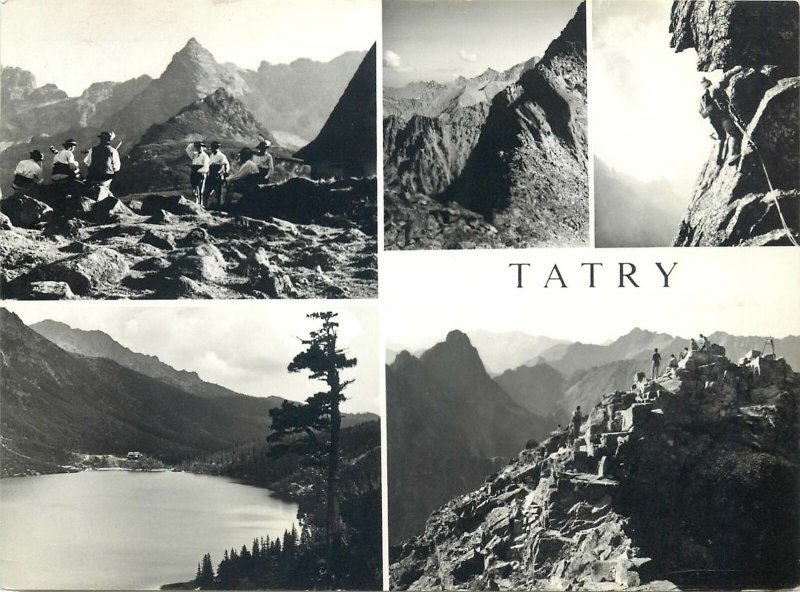 Postcard Poland Tatras mountains sightseeing