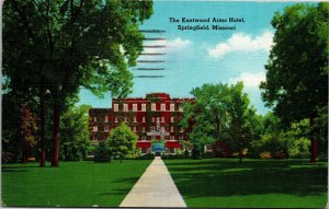 Postcard MO Springfield Kentwood Arms Hotel