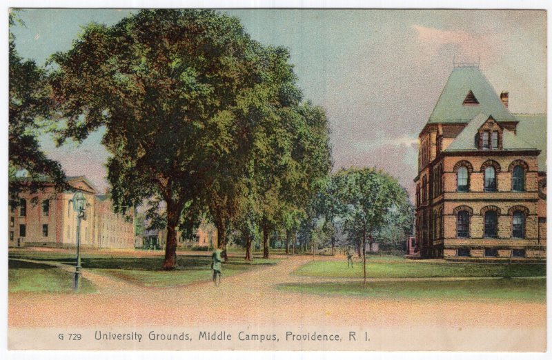 Providence, R.I., University Grounds, Middle Campus