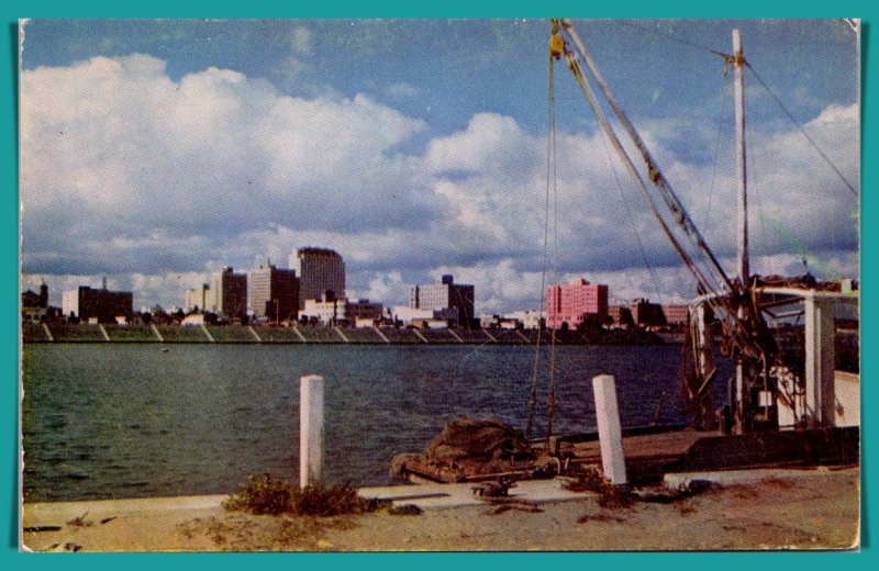 Texas, Corpus Christi - Seawall - Business District - [TX-143]