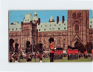 Postcard Changing Of The Guards Ottawa Canada