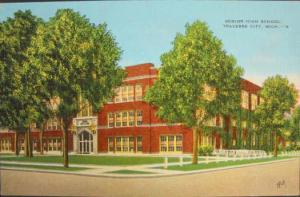 Traverse City MI High School Postcard