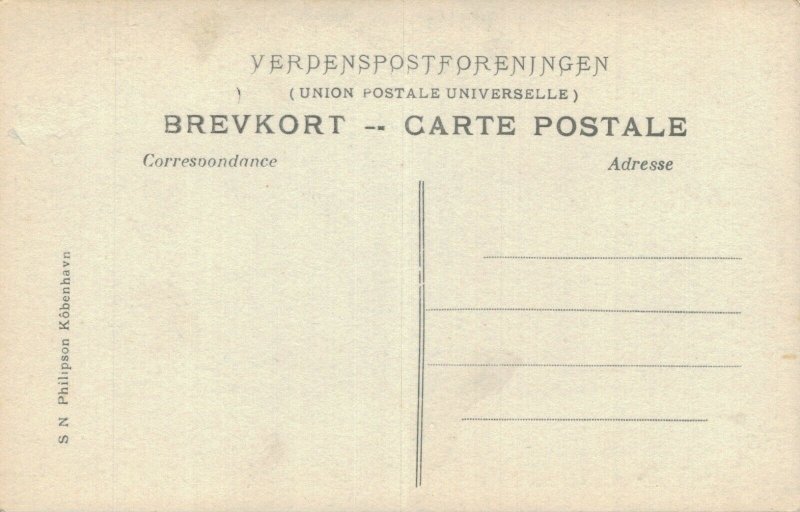 Denmark København Eremitagen Copenhagen RPPC 06.68