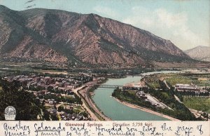 Postcard Glenwood Springs CO 1905