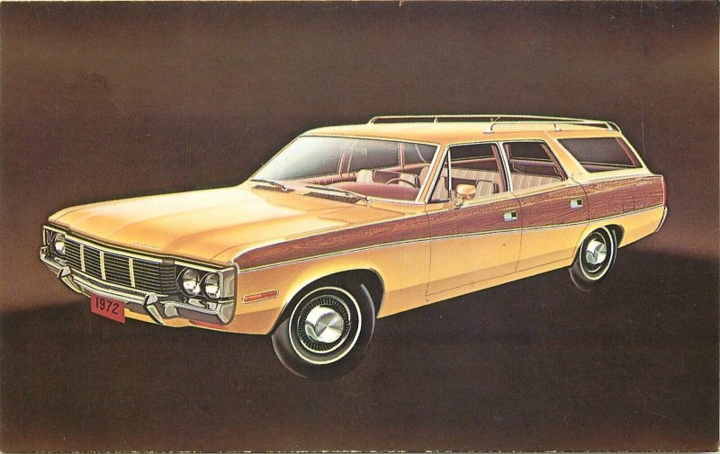 Postcard 1972 Matador 4 Door Wagon auto advertising 22-13920