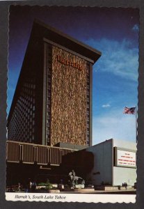 NV Harrah's Hotel Casino South Lake Tahoe Nevada Postcard nr Reno