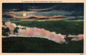 Moonlight Over the MountainsAbove the Clouds