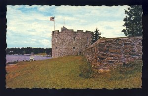 Pemaquid Beach, Maine/ME Postcard, Fort William Henry