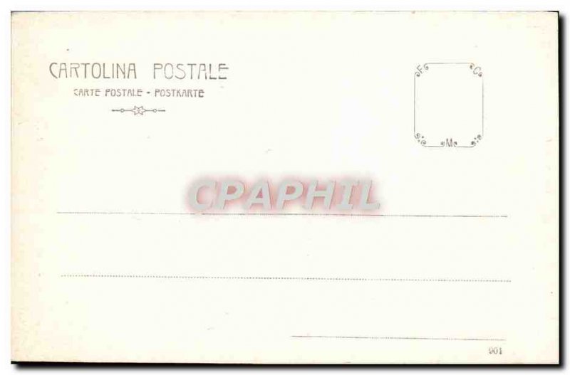 Old Postcard Como Palazzo del Broletto e l & # 39antica Tore