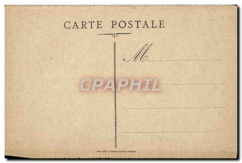 Old Postcard Larbroye farm Car destroyed