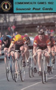 Australian Cycling Cycle Race 1982 Commonwealth Games Postcard